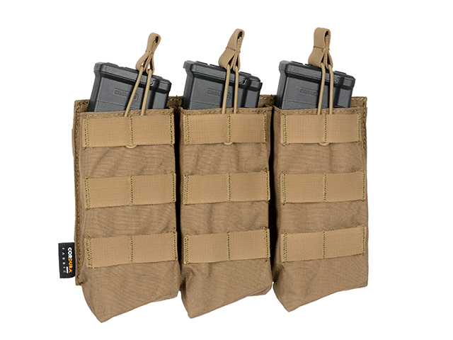 Open Top Triple 7.62x39 AK Mag Pouch - CB