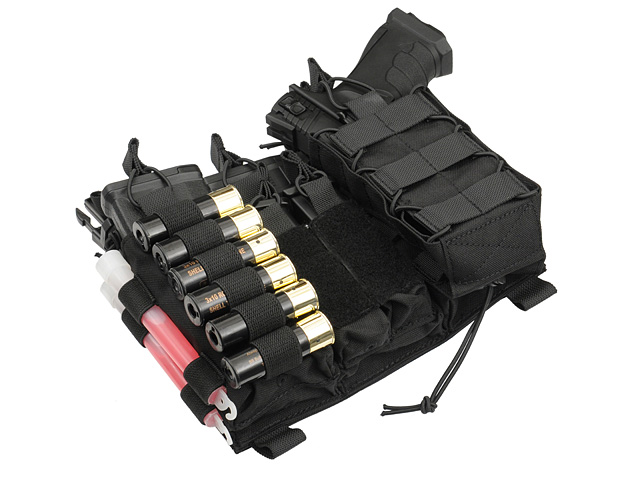 Buckle Up Multi-Mission Front-Panel - Black [8FIELDS]