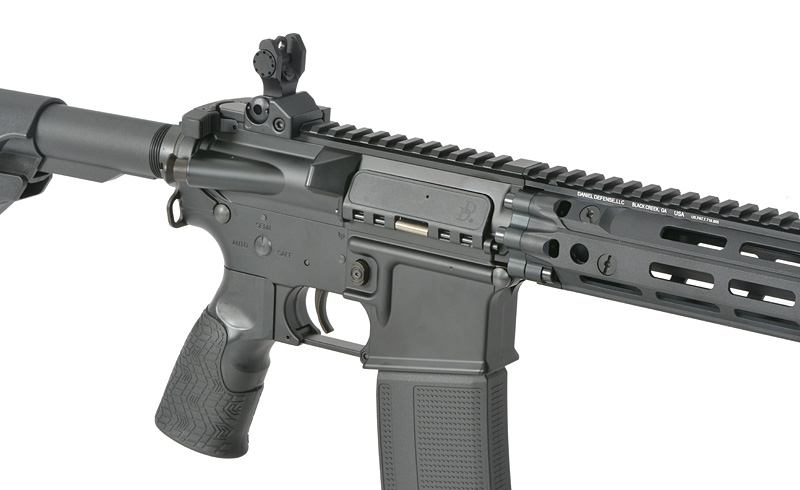 Daniel Defense MK18 RIII 10.3" S-AEG mit Eshooter ETU, Schwarz