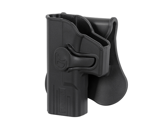 G19 Airsoft Left-Handed Holster Series - Black [Amomax]