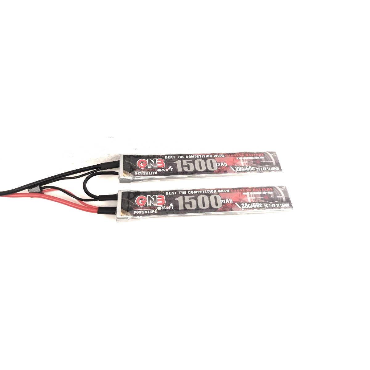 Twin-Type 1500MAH 2S 30/60C LIPO (J-TAC GAONENG)